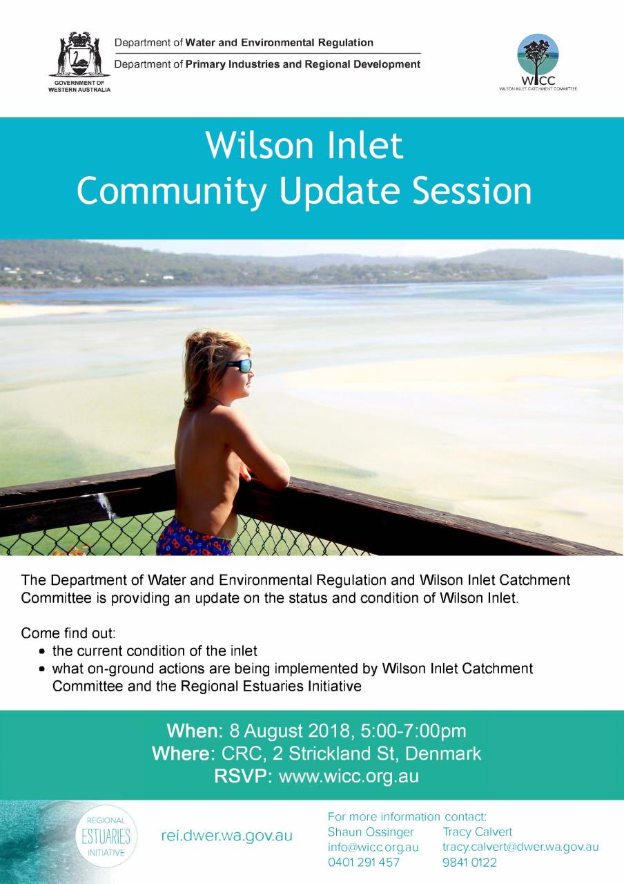 Wilson Inlet Community Update Session