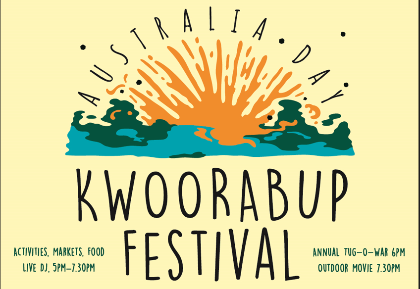 Kwoorabup Festival: Events from 5pm at Berridge Park