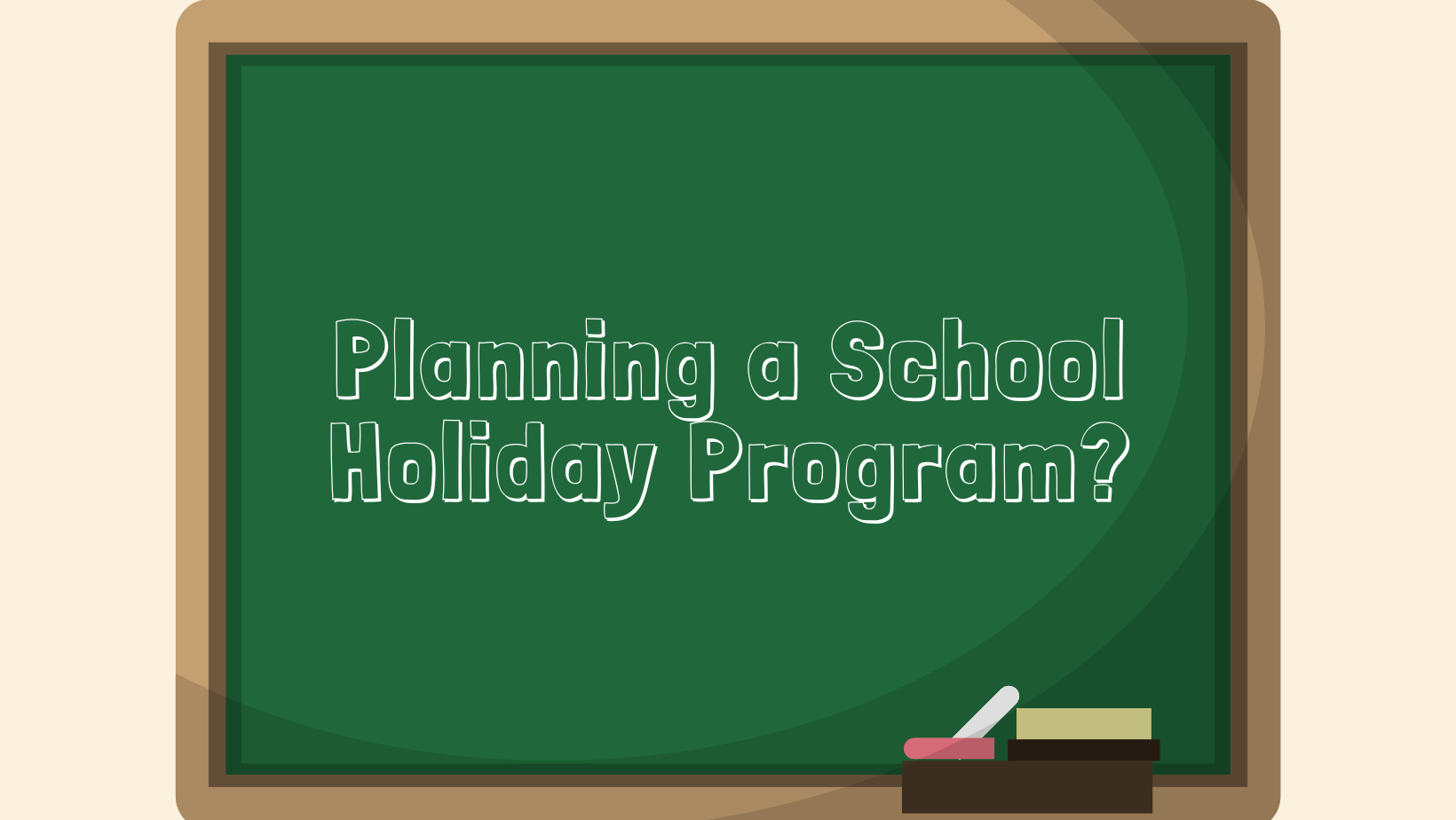 School Holiday Program Flyer: Get Your Activity Featured