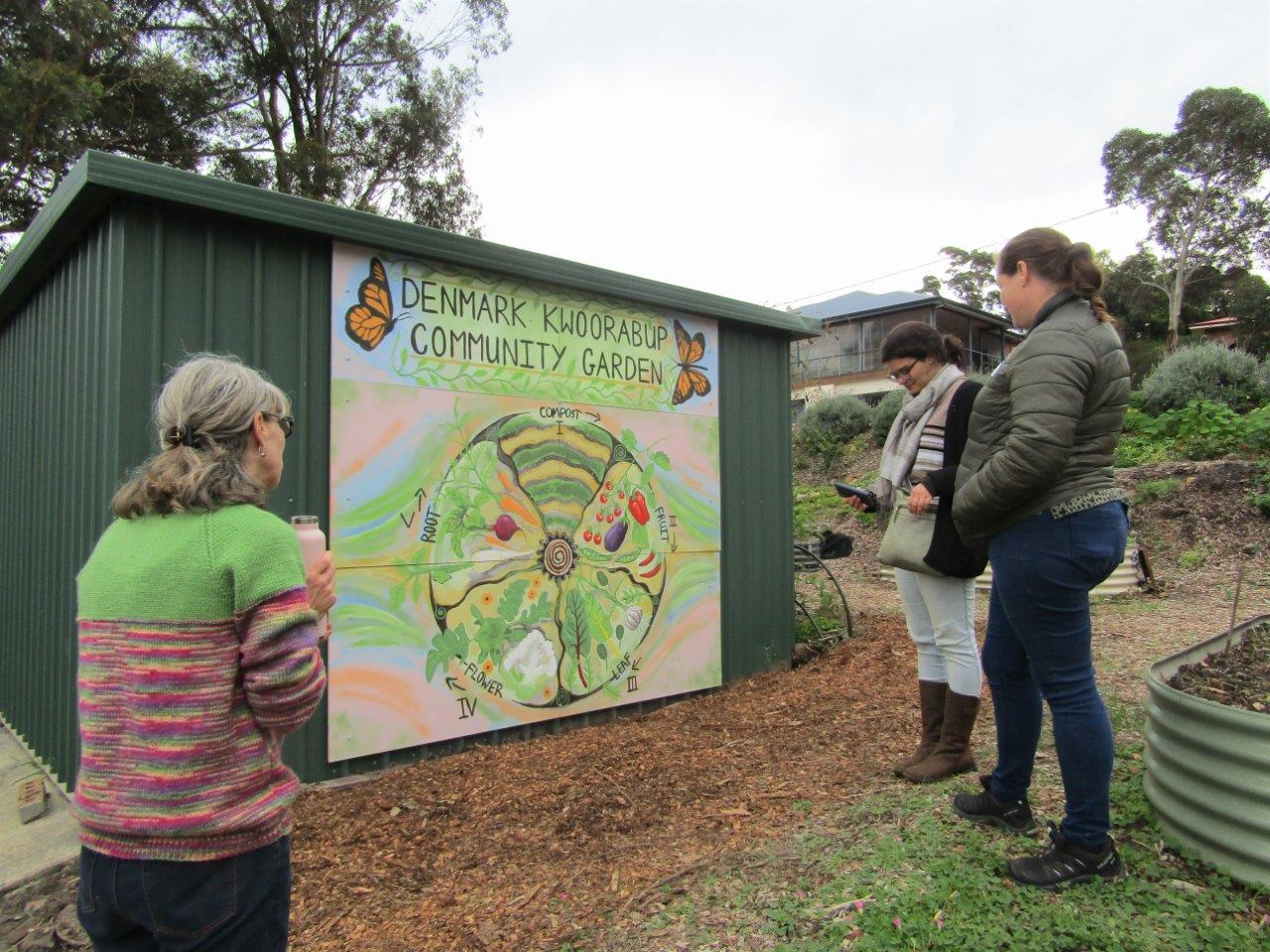 Community Garden mural
