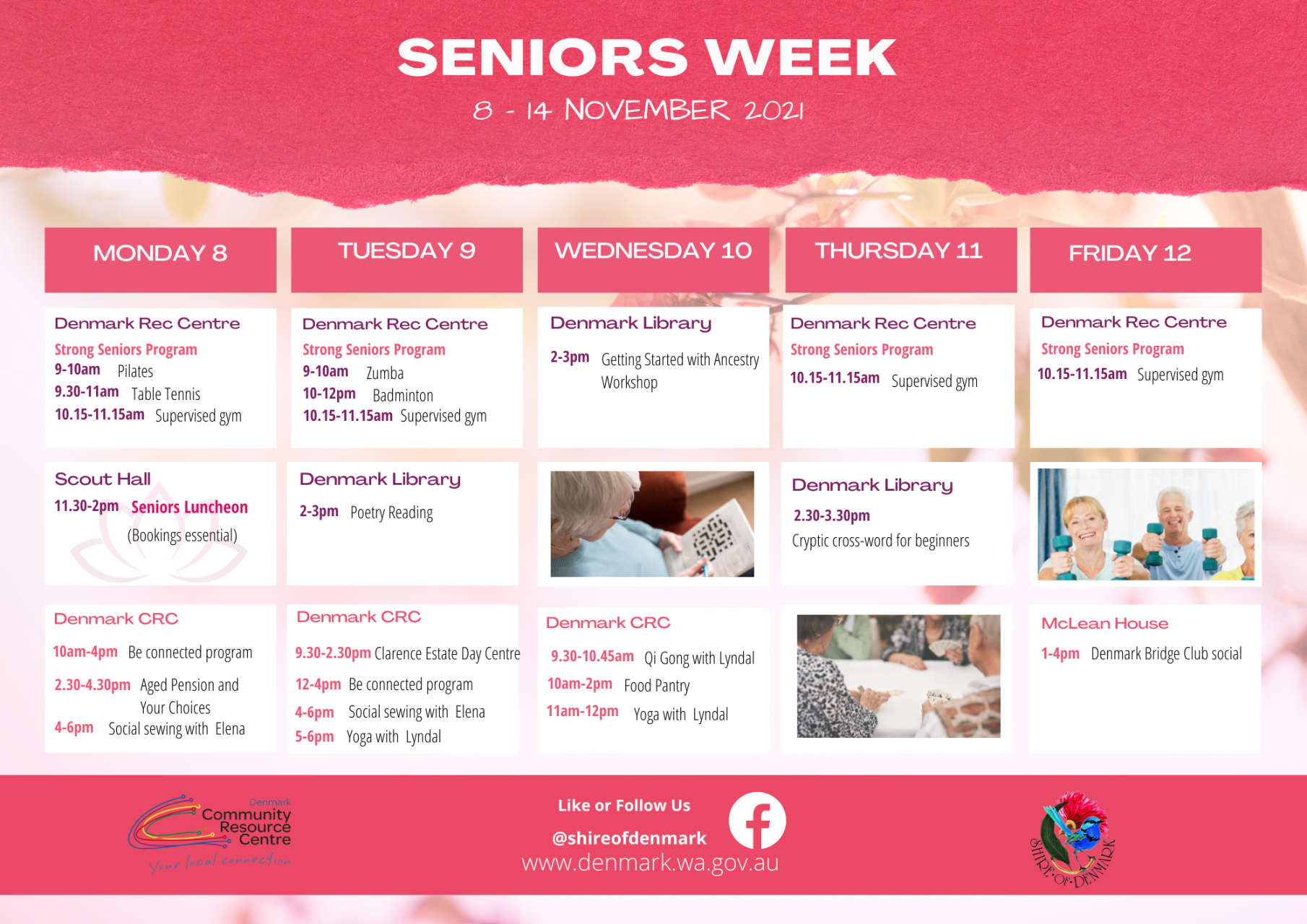 Senior's Week Program 1