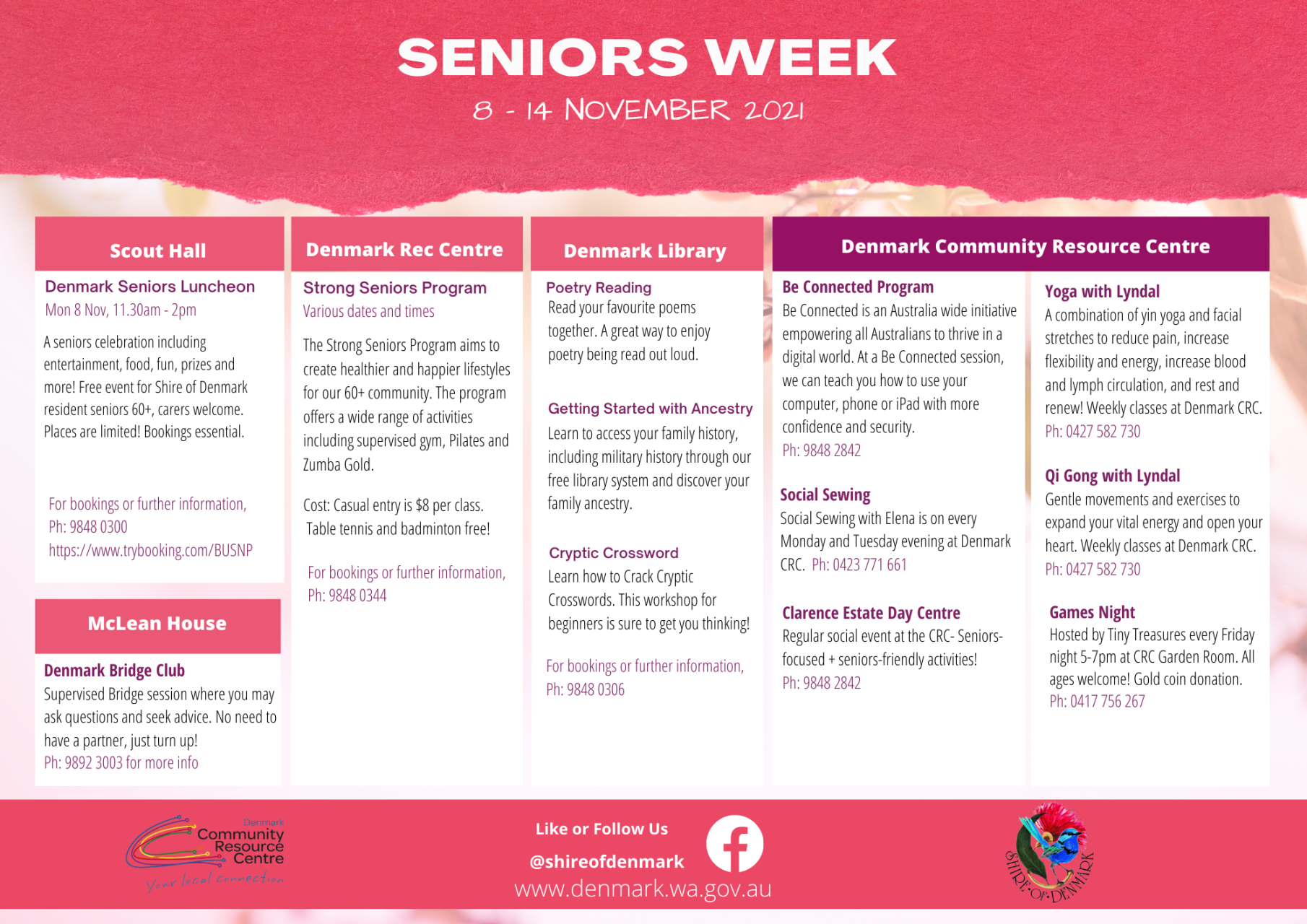 Senior's Week Program 2