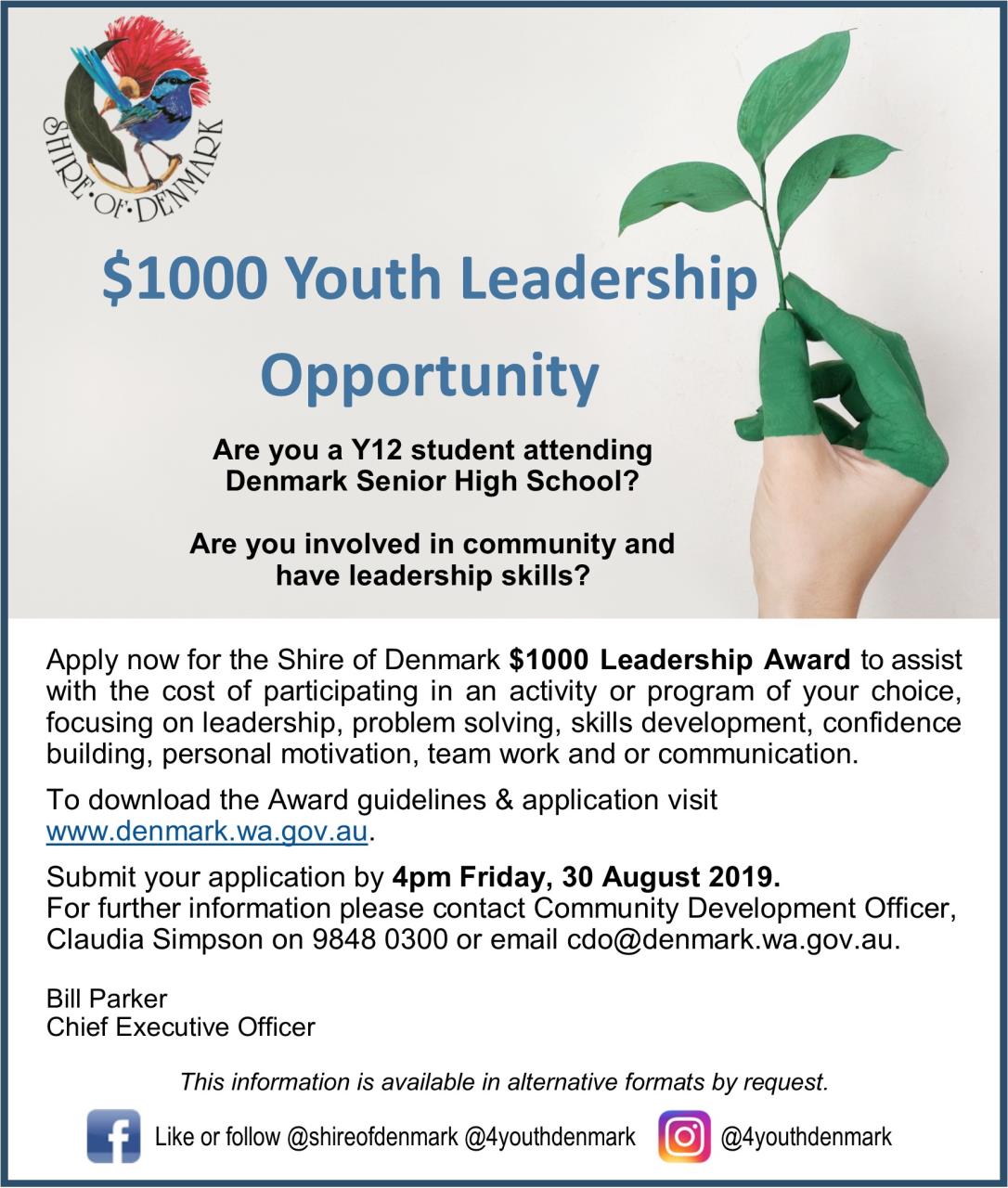 Youth Leadership Award