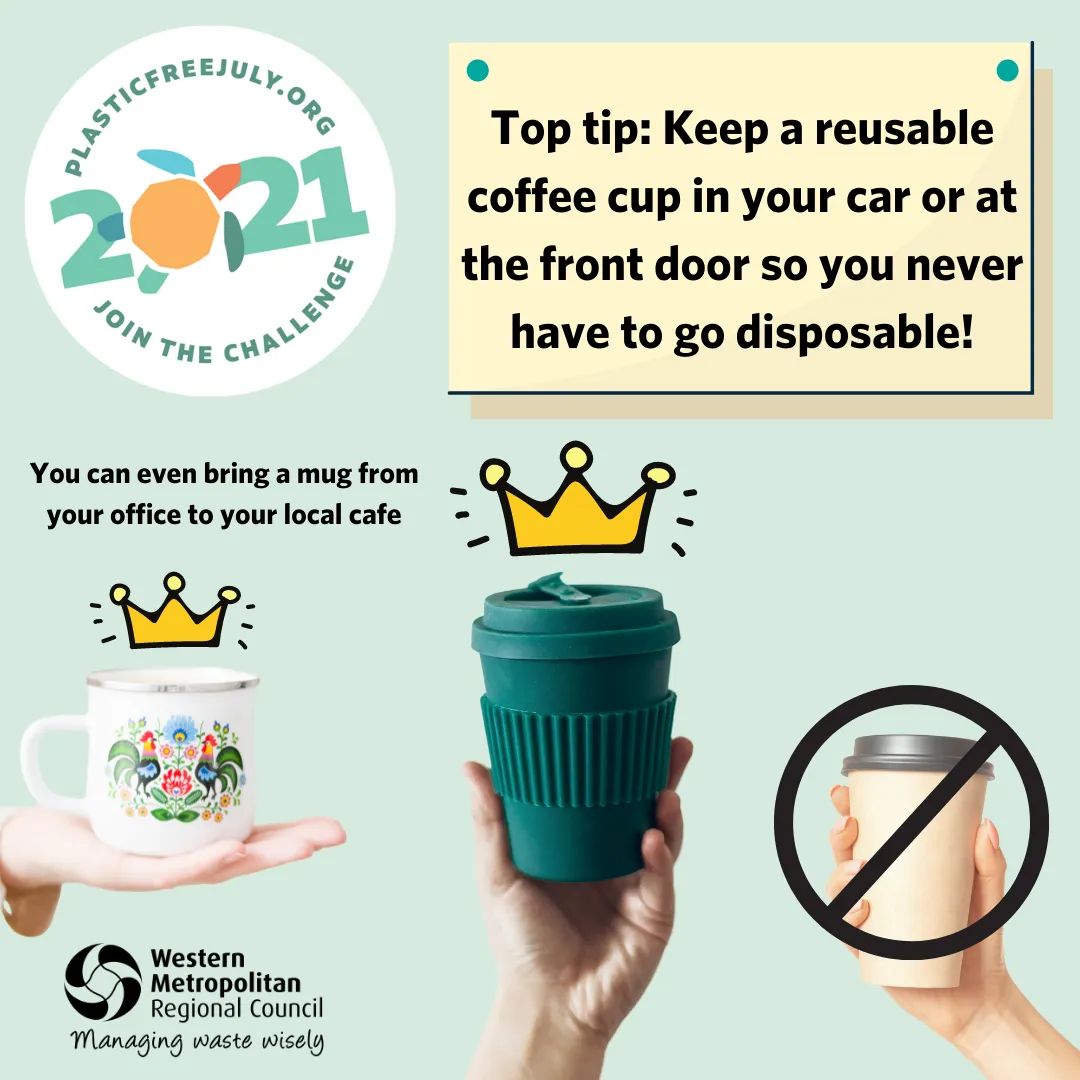 Use Reusable Coffee Cup