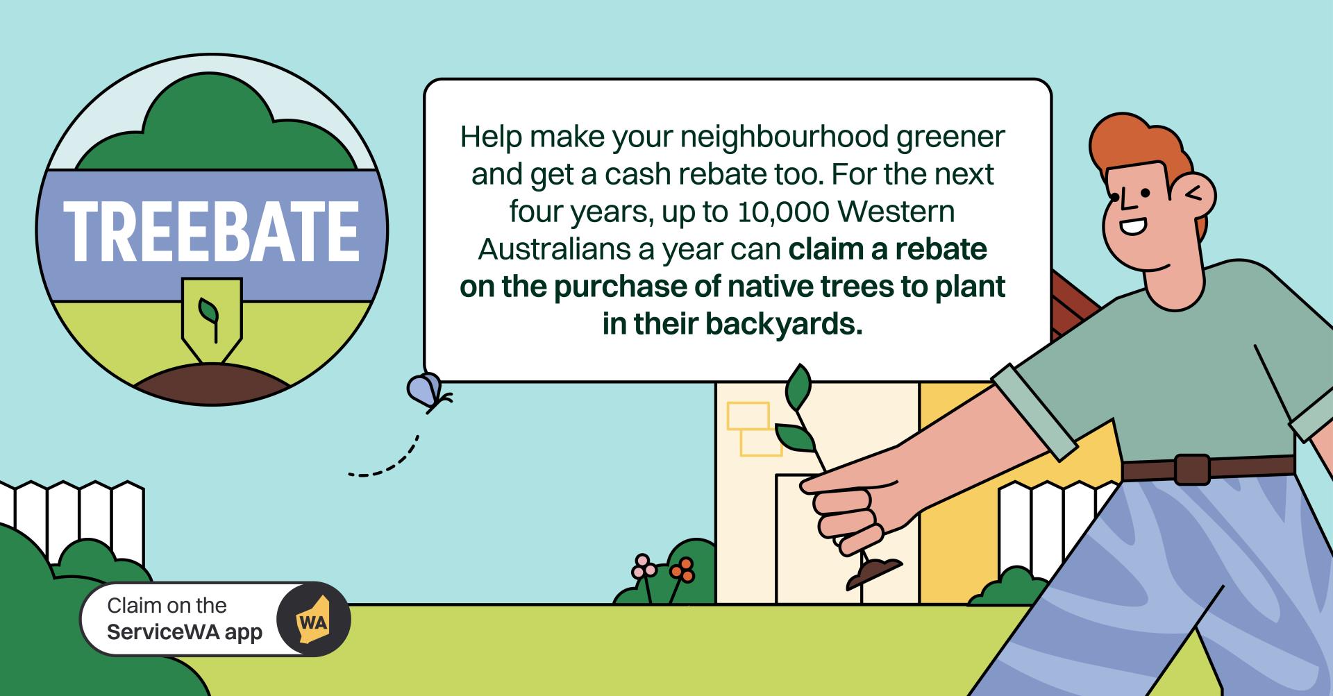 Treebate Program Offers $150 Rebate for Planting Native Trees